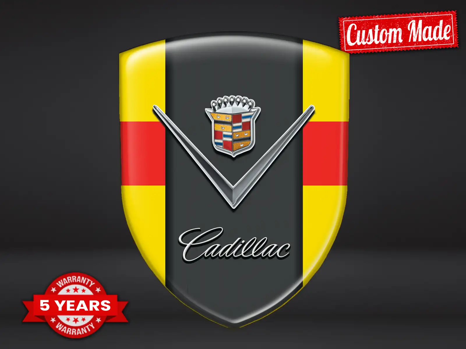 Cadillac Logos Silicona Auto Universales Profesionales ST